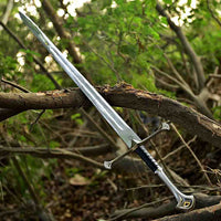 Stainless steel Combat sword Fantasy Decorative Anduril Narsil Sword