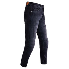 RIDERACT® Men's Reinforced Motorcycle Riding Jeans Black
