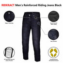 Motorcycle jeans infographics