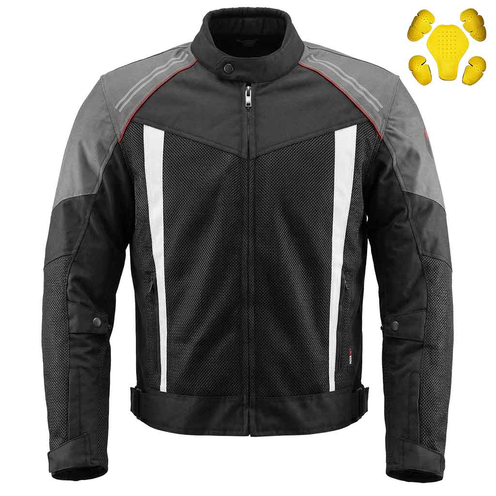 RIDERACT® Summer Motorcycle Jacket Gaze | Waterproof Riding Jacket