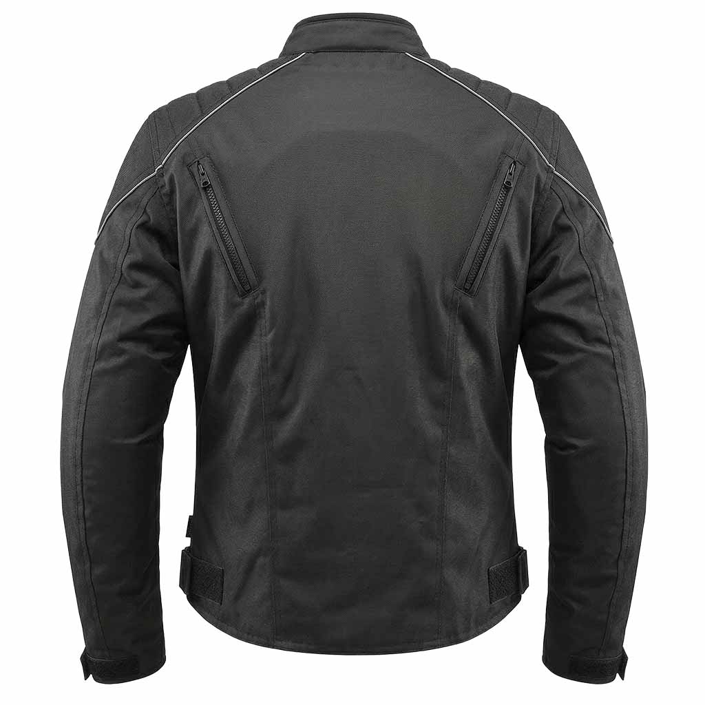 RIDERACT® Cordura Waterproof Motorcycle Jacket | Classic Riding Jacket