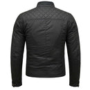RIDERACT® Stellar Waxed Cotton Motorcycle Jacket | Biker Jacket