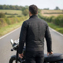 RIDERACT® Stellar Waxed Cotton Motorcycle Jacket | Biker Jacket