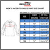 Image of Gentry Choice Jacobite Ghillie shirt size chart