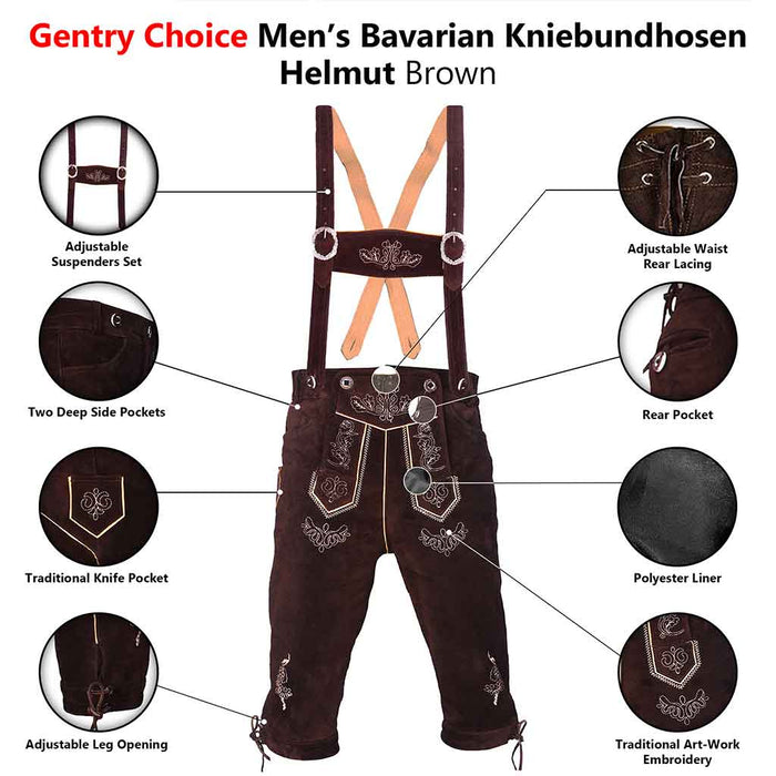 Gentry Choice Lederhosen Helmut Inforgraphy