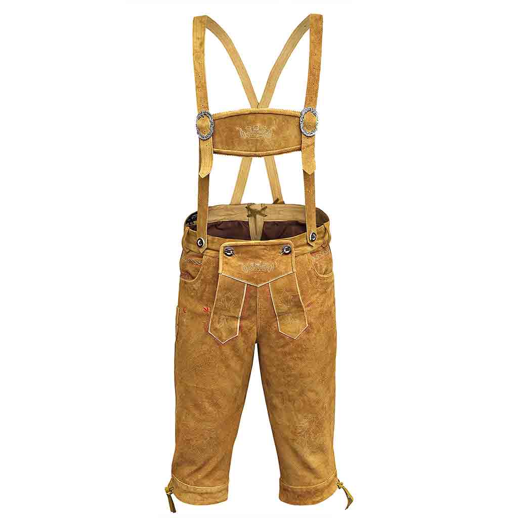 Men trachten golden brown