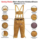 Knie bundhosen Zimmer infographics