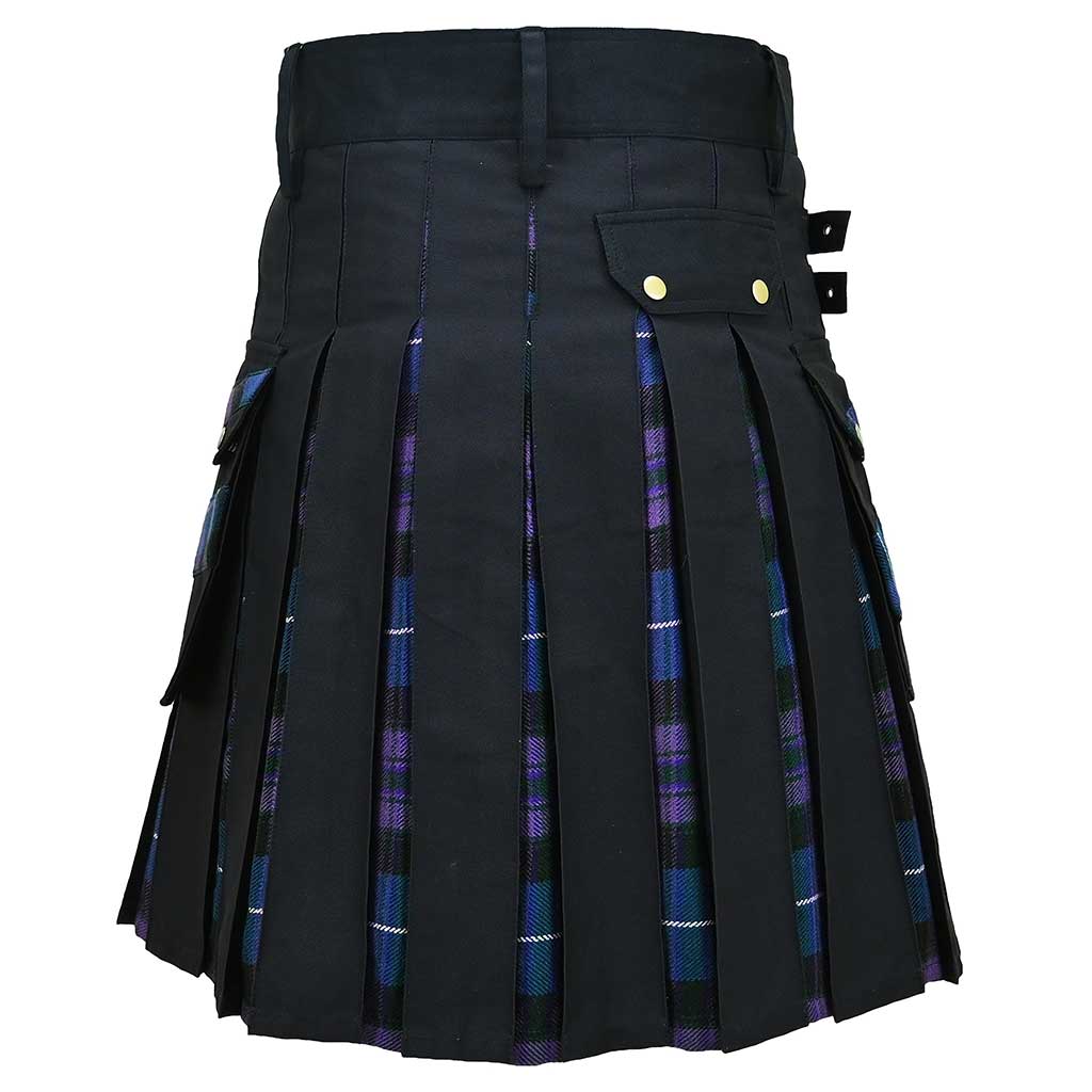 Fashionable Cross Stripes Kilt
