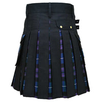 Fashionable Cross Stripes Kilt