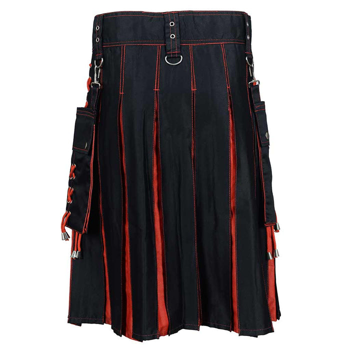 Cargo pockets kilt