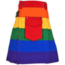 Gentry Choice USA Hybrid Kilt Rainbow