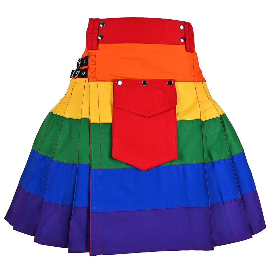 Cargo Kilt Rainbow