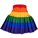 Men’s Hybrid Rainbow Kilt – Utility Style with Removable Pockets