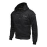 RKSports Motorrad Motorrad Kevlar Gefütterter Roter Hoodie Und