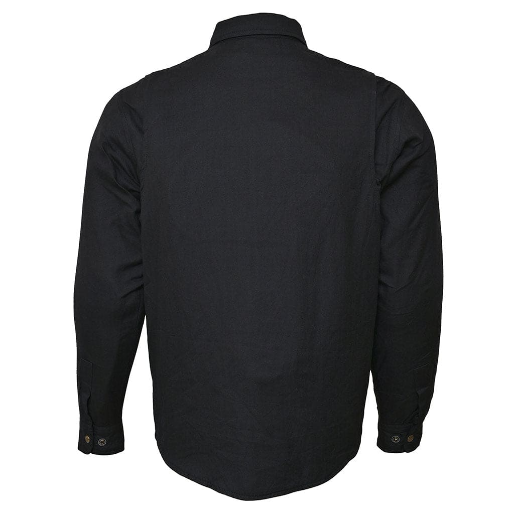 black riding shirt back