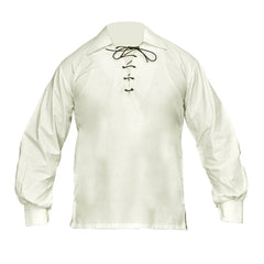 Jacobite Shirt Off-White Ghillie Shirt Cream