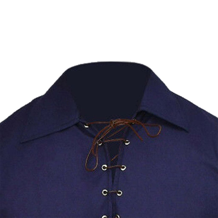 scottish shirt with laces