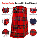 Tartan Kilt Royal Stewart 8 Yards