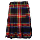 Tartan Pattern kilt Black Stewart