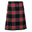 Black Stewart Scottish kilt 8 yards