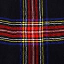 Black Stewart Tartan Pattern kilt
