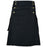 Premium utility kilt black