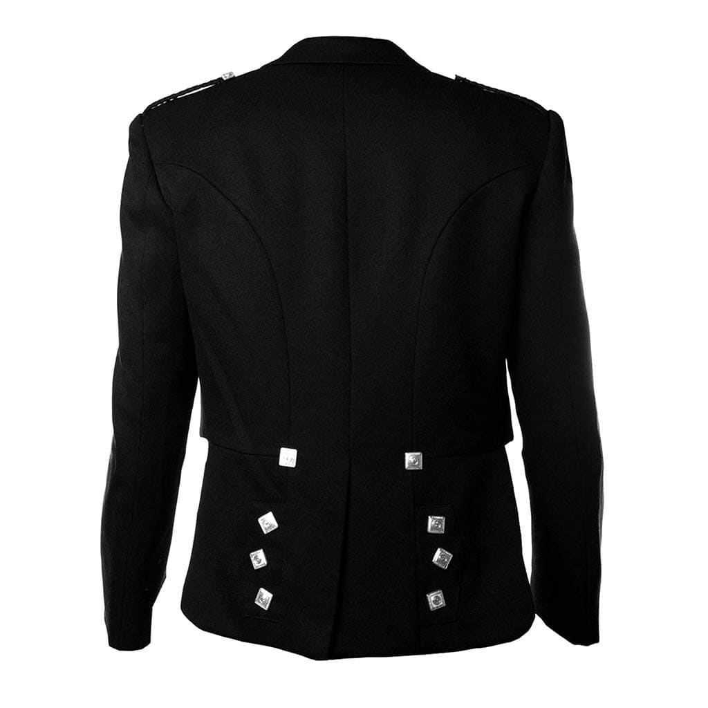 Prince Charlie Jacket & Vest Black
