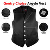 Image of Gentry Choice Argyle Vest Infography