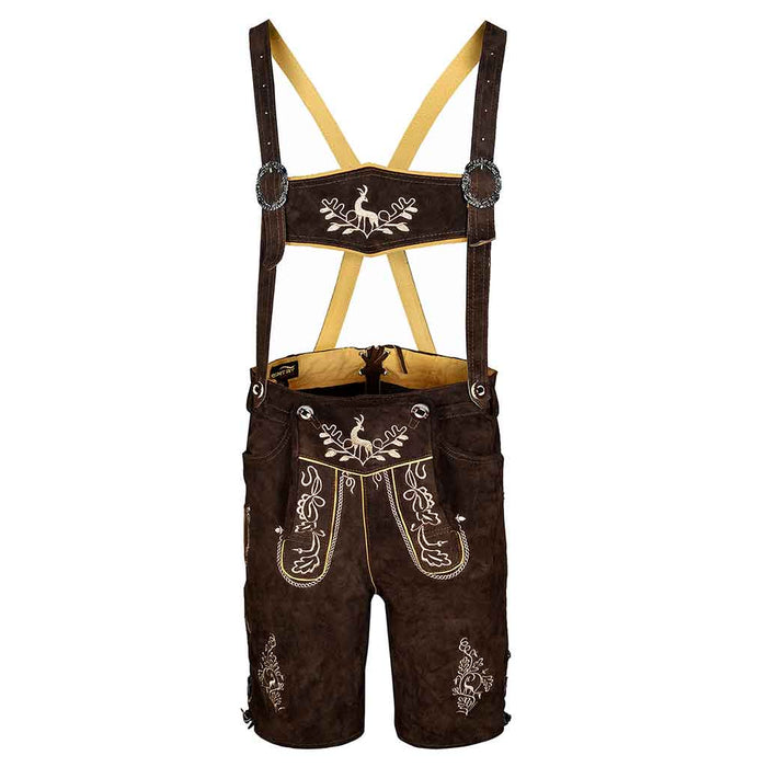 Bavarian Lederhosen Deer Oak