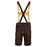 Suede Lederhosen Back Pose