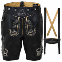 leather lederhosen black men