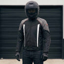 Men in front pose wearing Motorcycle Jacket