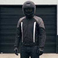 Men in front pose wearing Motorcycle Jacket