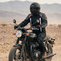RIDERACT® Summer Motorcycle Jacket Gaze | Waterproof Riding Jacket wearing a rider 