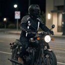 Rider  wearing RIDERACT® Summer Motorcycle Jacket Gaze Waterproof Riding Jacket