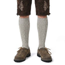 Suede Leather Lederhosen Shoes Antiqued Brown for men