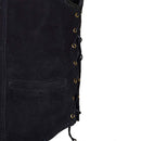 Vest with adjustable laces