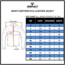 RIDERACT® Leather Motorcycle Jacket with Hood | Black Leather Riding Jacket