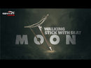 Walking Stick with Seat Moon Coffee Brown
