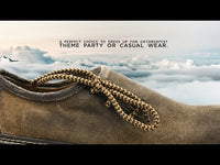 Authentic Lederhosen Shoes Antiqued Brown