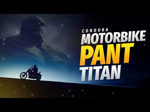 RIDERACT® Cordura Waterproof Motorcycle Pant l Titan Riding Pant