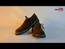 Suede Men's Leather Oktoberfest Shoes Dark Brown
