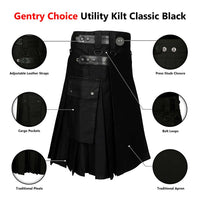 Gentry Choice Utility kilt Infography